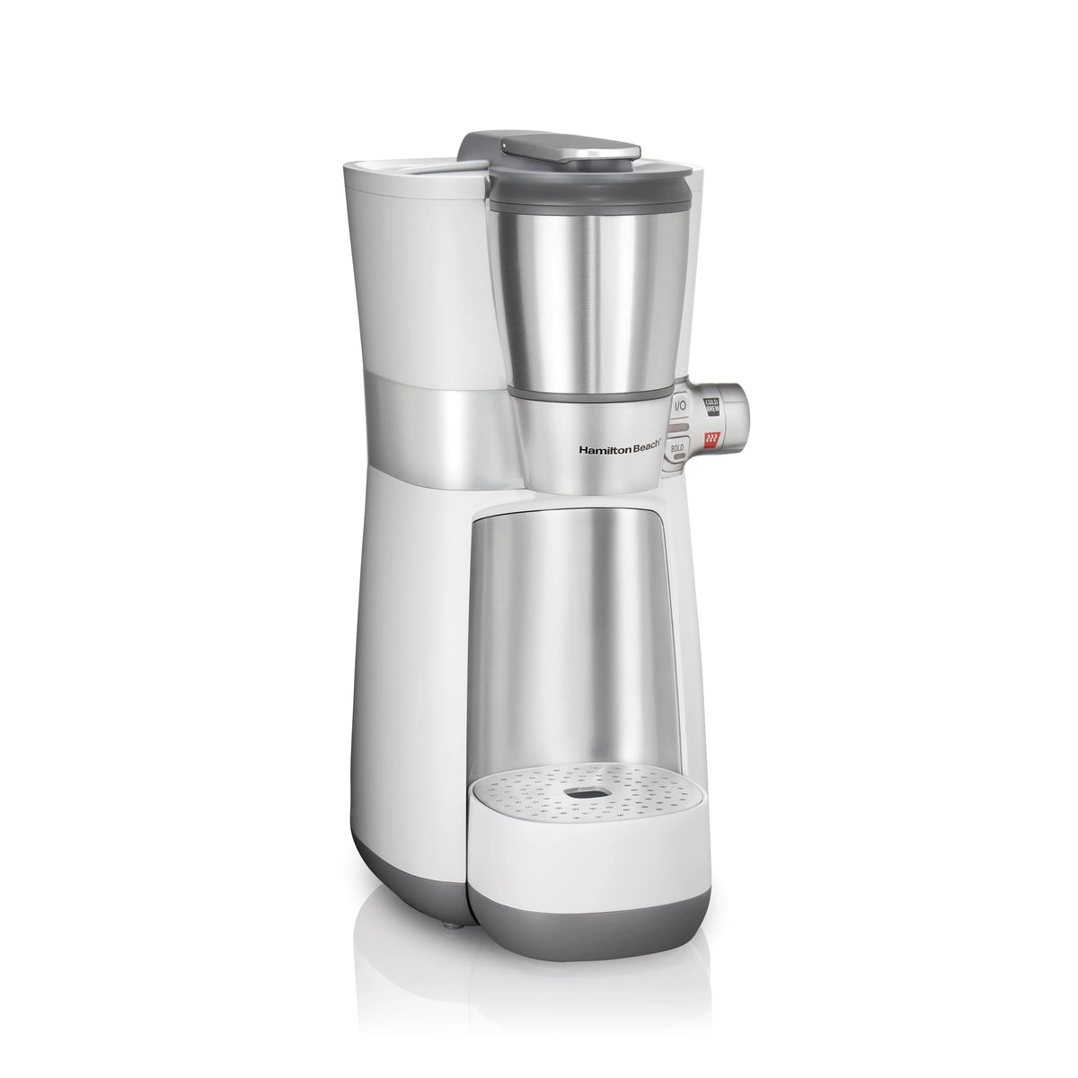16 Oz. Cold Brew and Hot Coffee Maker White C668239