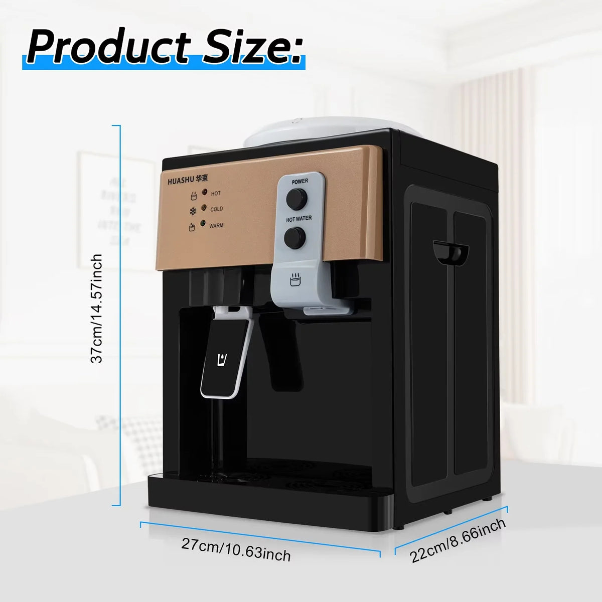 Countertop Electric Hot Cold Water Cooler Dispenser K576240