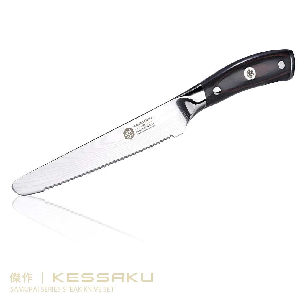 5-Inch Forged High Carbon Stainless Steel Steak Knife Set A57141