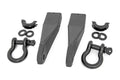 Tow Hook to Shackle Conversion Kit with D-Rings and Rubber Isolators U25351