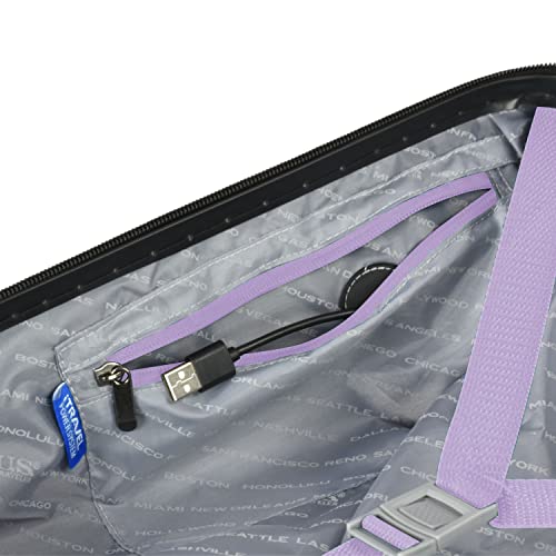 Polycarbonate Hardside 8 Spinner Wheels Luggage B902426