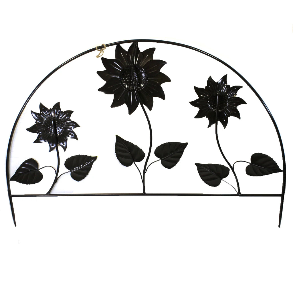 Sunflower Metal Yard Stake P66749