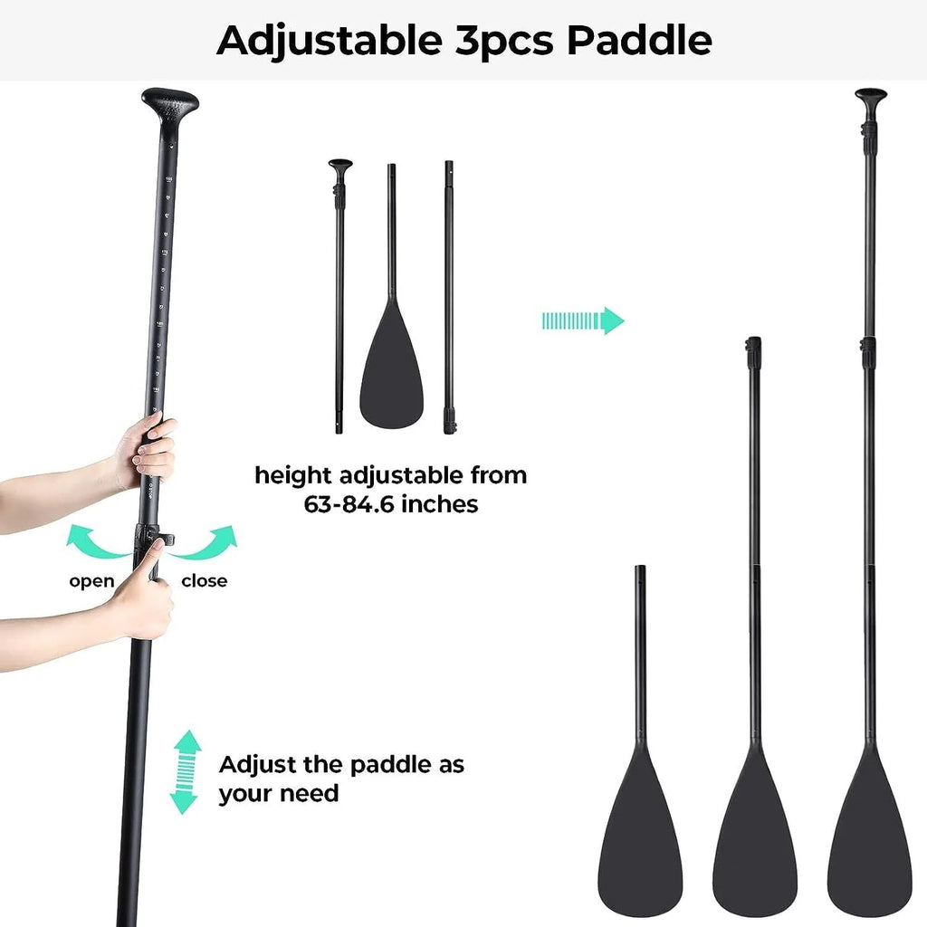 Inflatable Stand Up Paddle Board with Non-Slip Deck W612