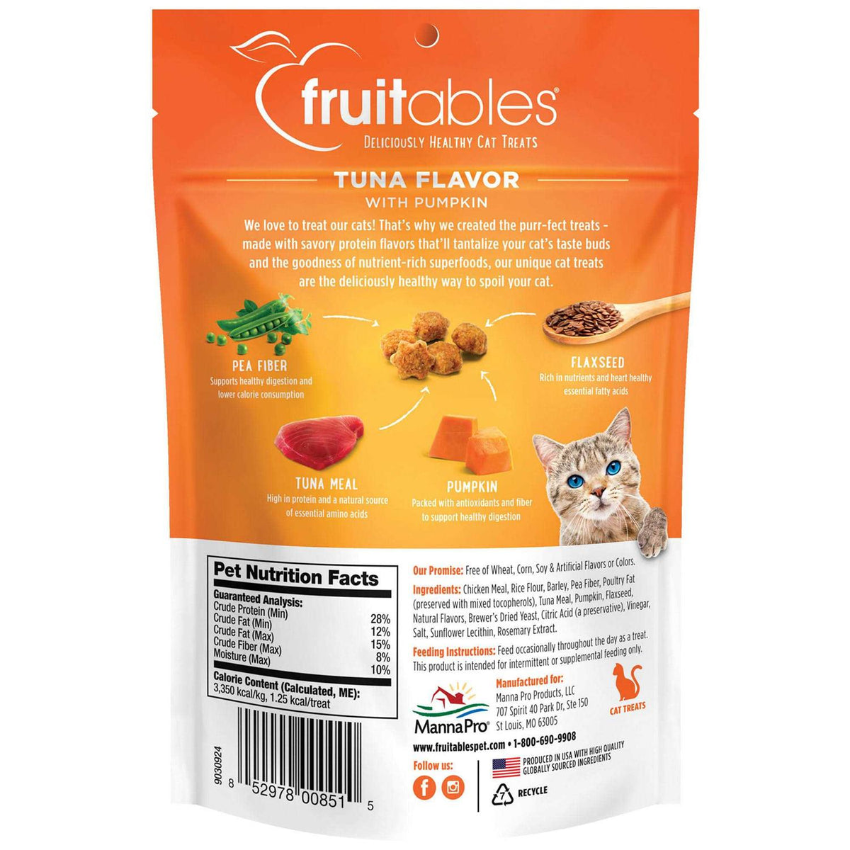 Tuna & Pumpkin Cat Treats P204