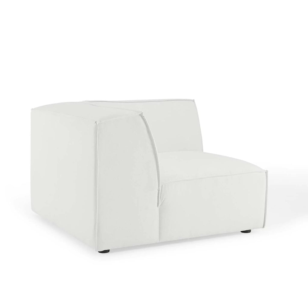 White 6-Piece Fabric Sectional Sofa G940