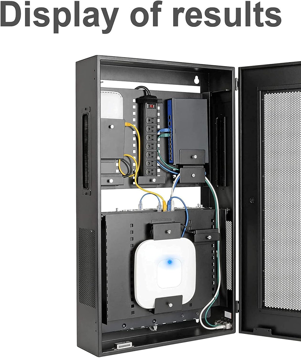 3U 19-inch Vertical Wall-Mounted Rack P3141