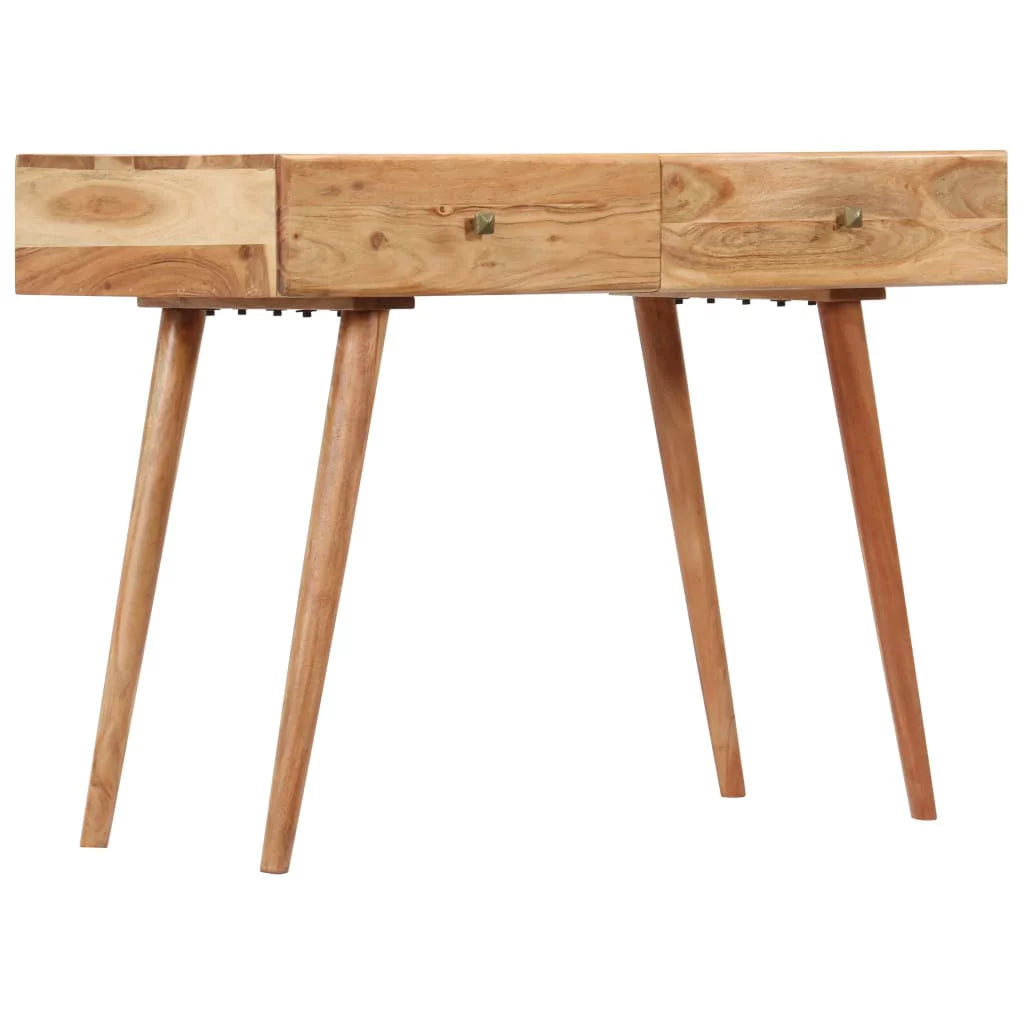 Acacia Wood Writing Desk with 2 Storage Drawers E11224