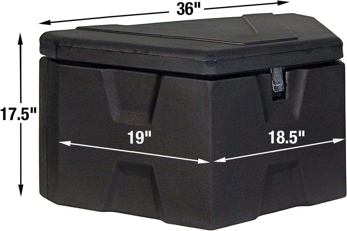 Black Truck Tool Cargo Storage Box D350