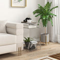 2-Tier Acrylic Side Table Y8938