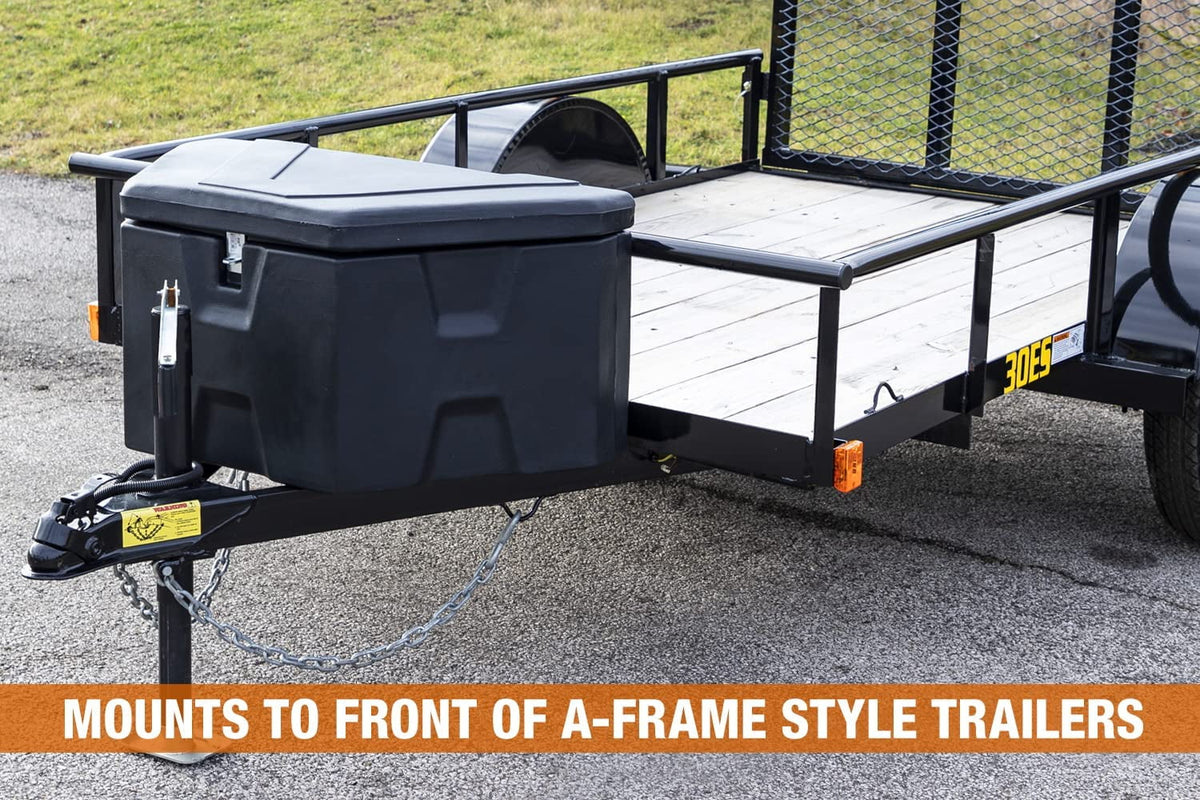 Black Truck Tool Cargo Storage Box D350
