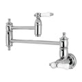 Wall Mounted Pot Filler Faucet Polished Chrome O488414