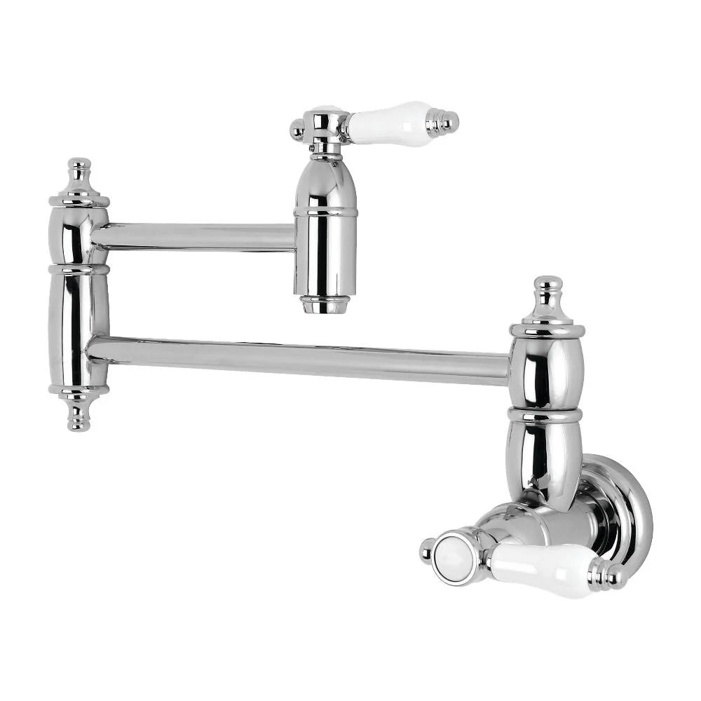 Wall Mounted Pot Filler Faucet Polished Chrome O488414
