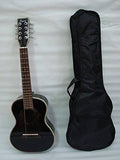 8 String Solid Mahogany Ukulele Black M171474