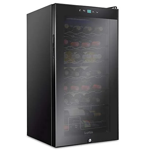 28 Bottle Compressor Wine Cooler Refrigerator A8577