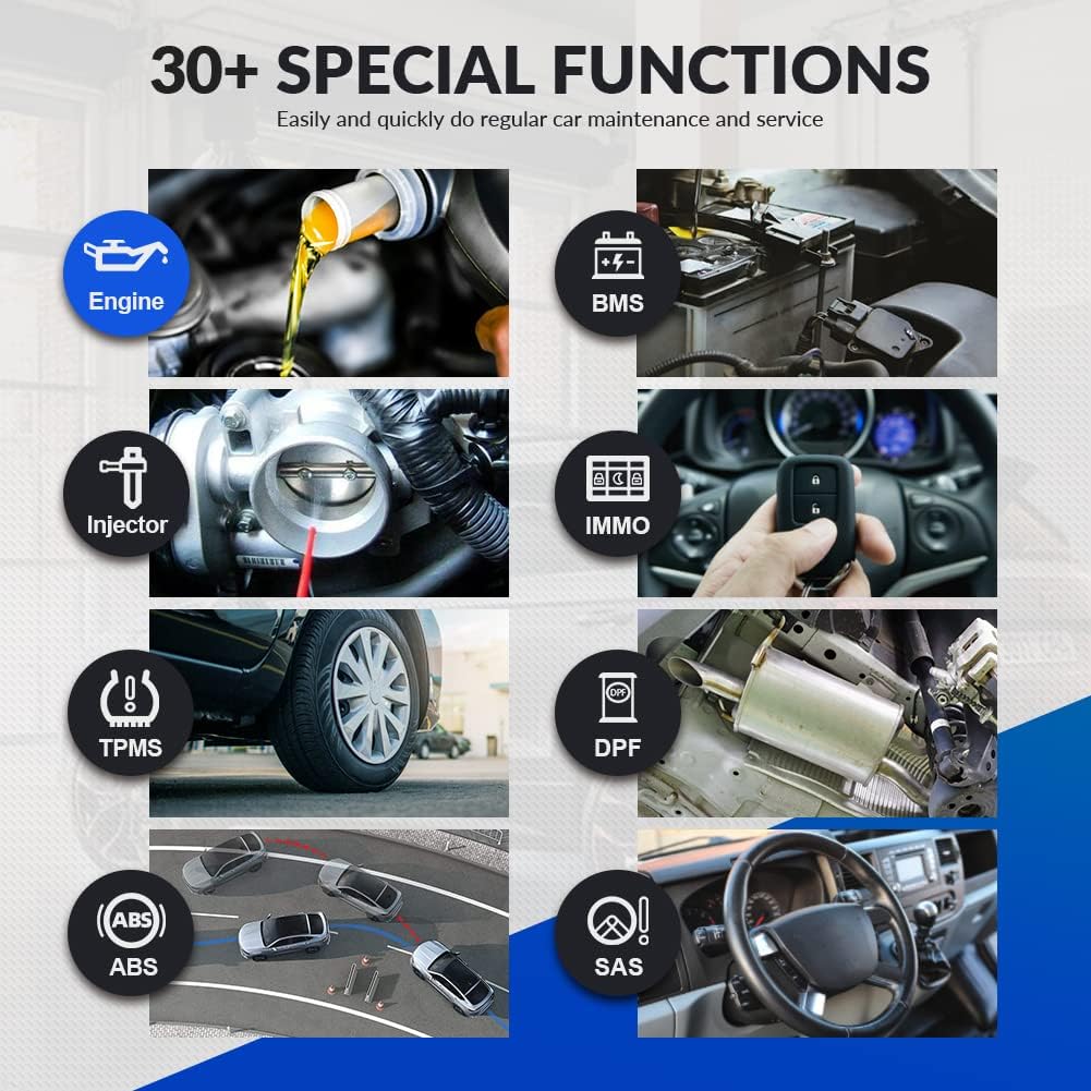 Automotive Scan Tool with ECU Coding and Bi-Directional Control X38377