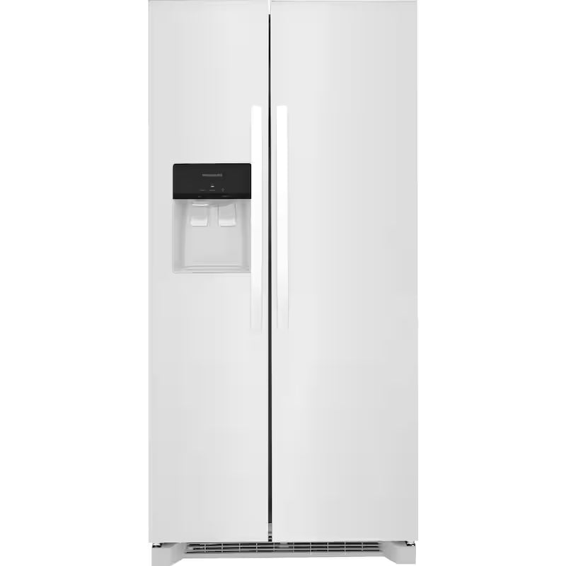 22.3 cu. ft. Side by Side Refrigerator in White G64565