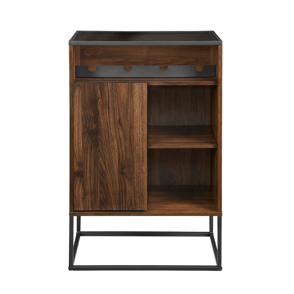 Glass Top 1-Door Bar Cabinet Q3791