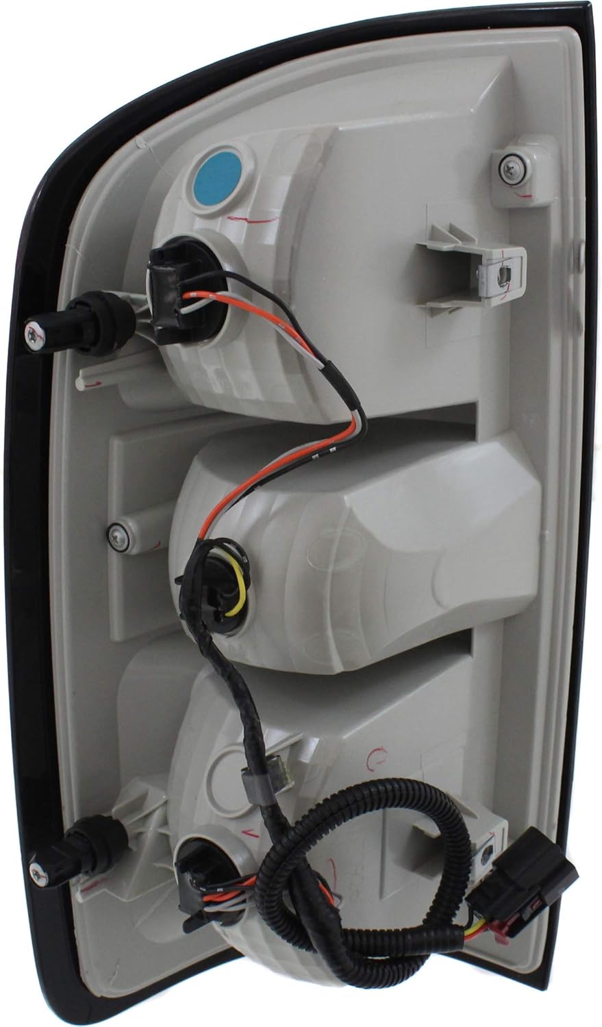 Red Lens Halogen Tail Light Set of 2 H6259