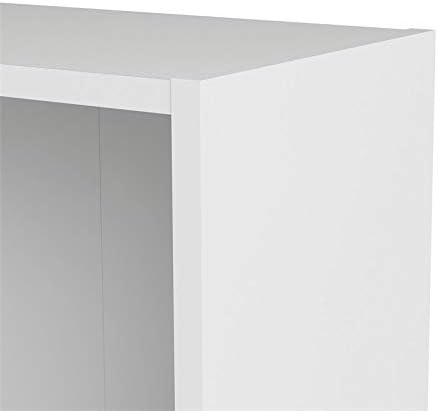 White 5 Shelf Bookcase Z37500