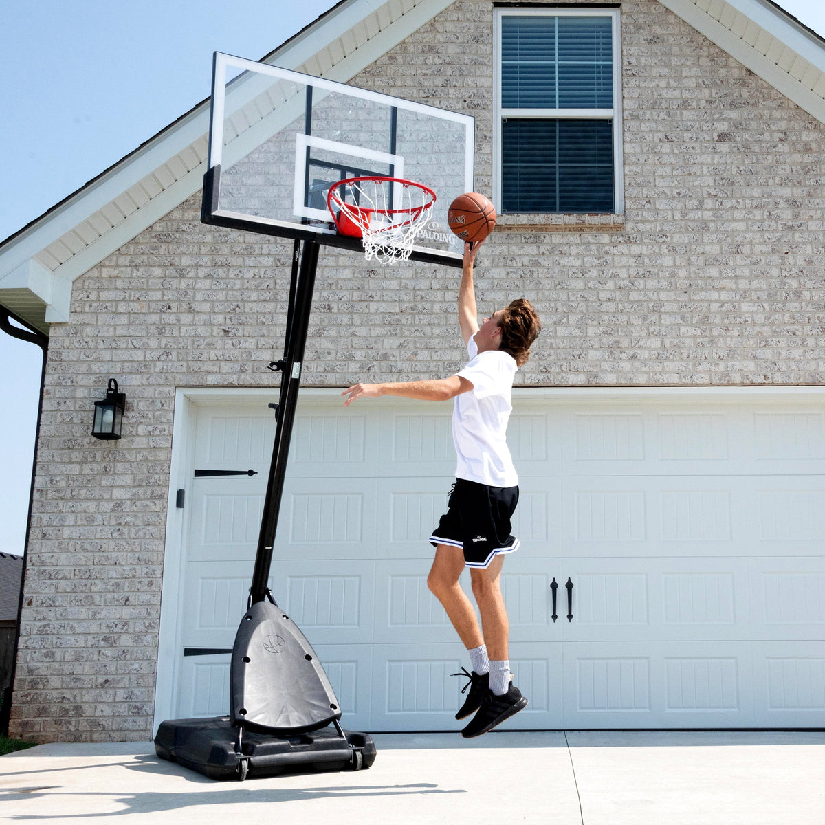 54 inch Shatter-proof Polycarbonate Portable Basketball Hoop K501280