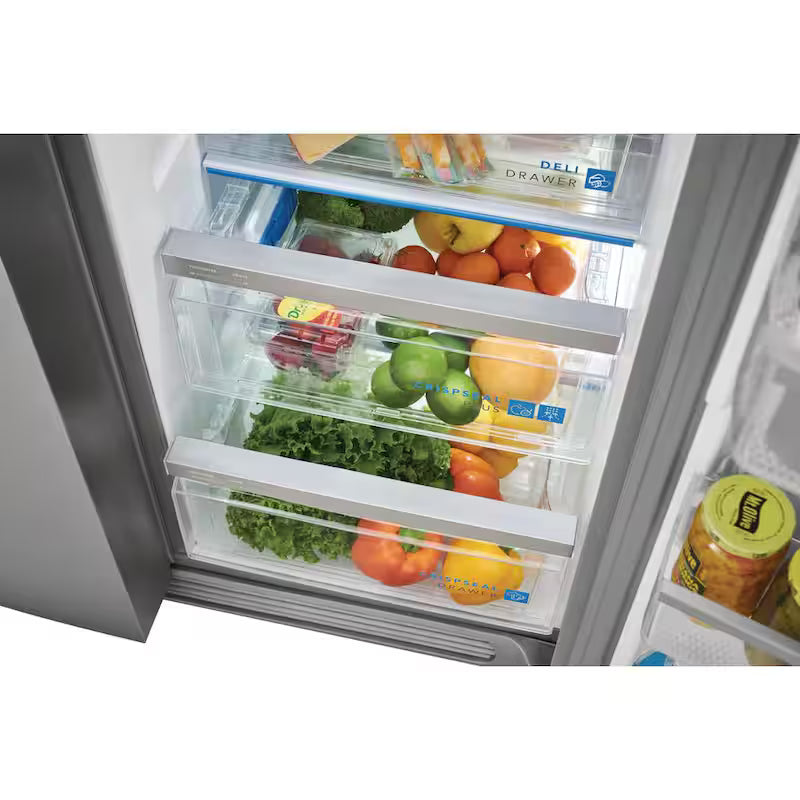 25.6 Cu. Ft. Side by Side Refrigerator S34607
