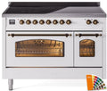 48 Induction Range with Electric Oven L4868