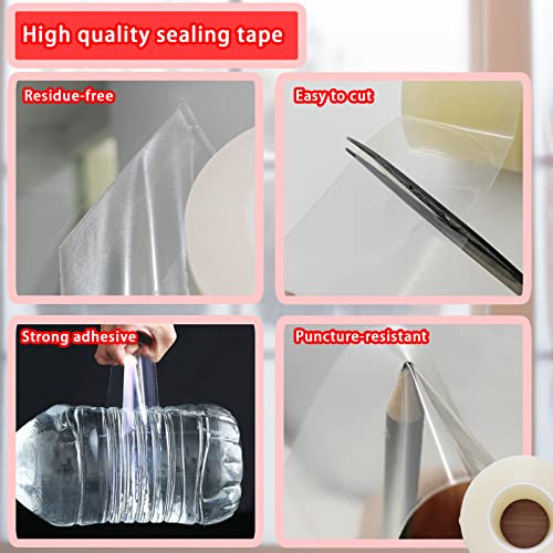 Transparent Window Weather Sealing Tape, 3 Inch x 55 Yards C421