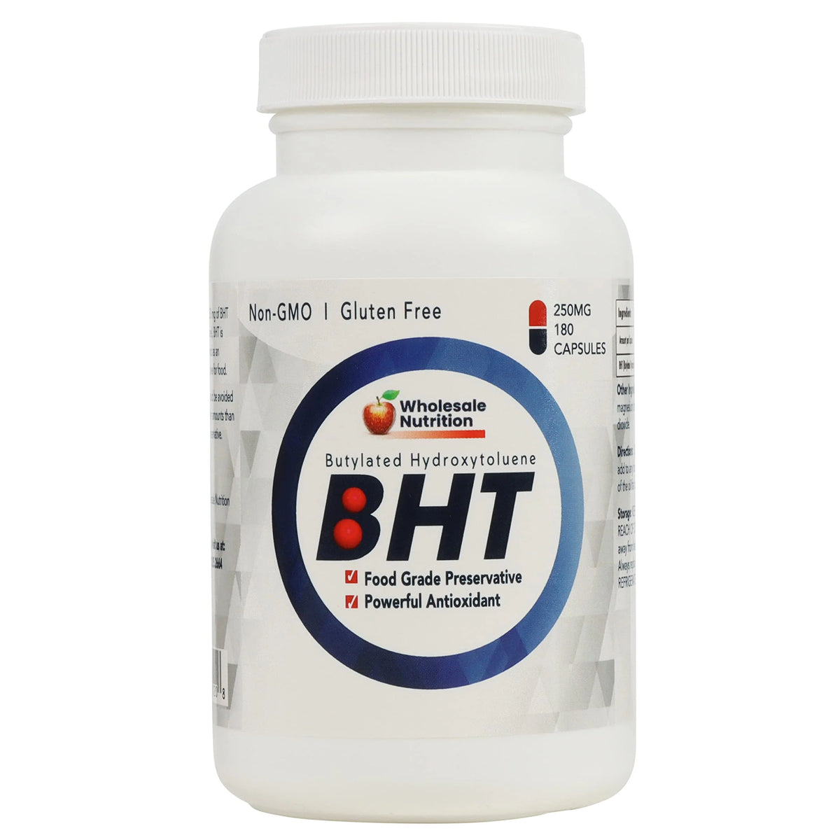 250mg 180 Caps BHT Capsules D7459
