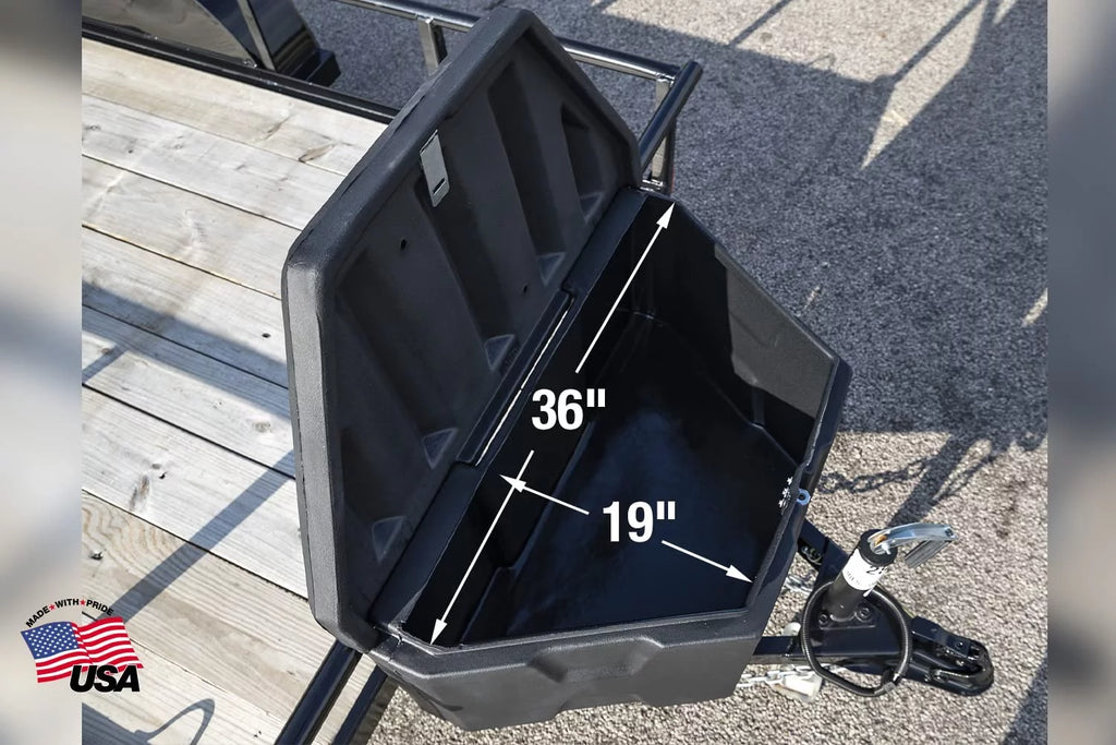 Black Truck Tool Cargo Storage Box D350