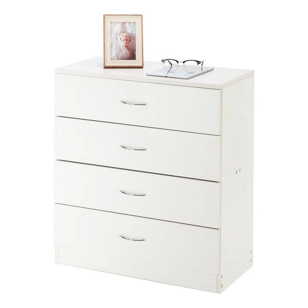 White 4 Drawer Dresser H87504