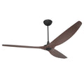 84 Ceiling Fan with Cocoa Bamboo Blades and Satin Nickel Finish K5073