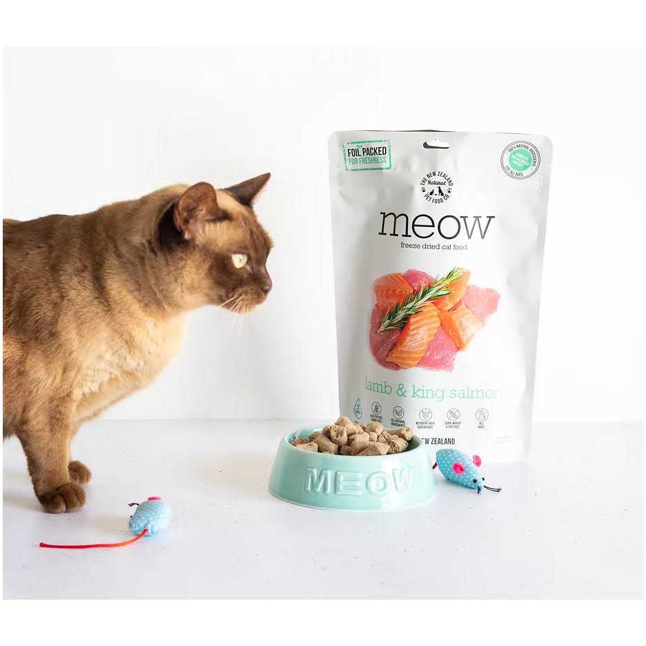 Lamb & King Salmon Freeze-Dried Cat Food F1458
