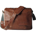 Medium Light Brown Leather Camera Bag B1859