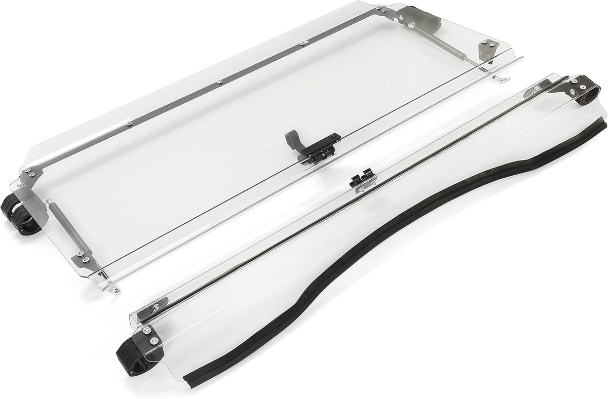 Clear Folding Windshield with Gas Spring O181684