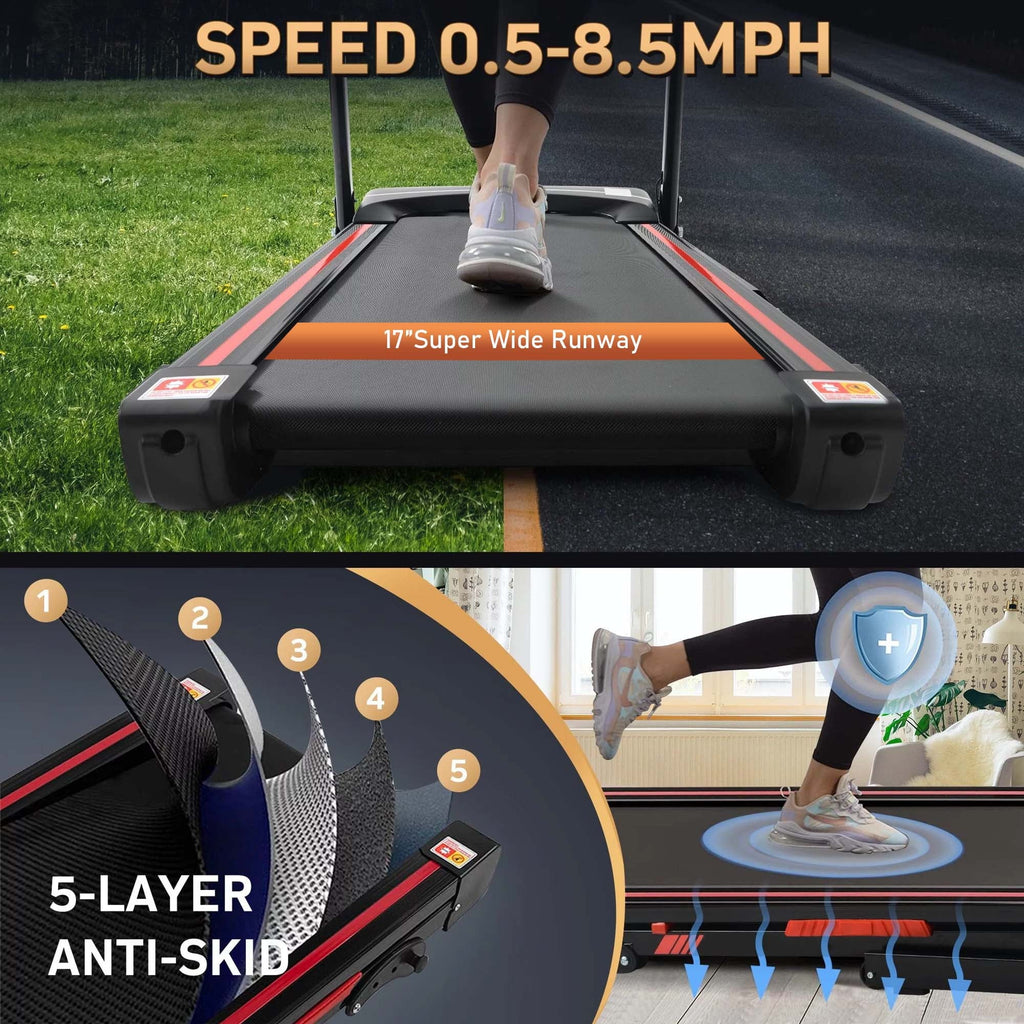 3.5 HP Folding Treadmill with Incline Q59972
