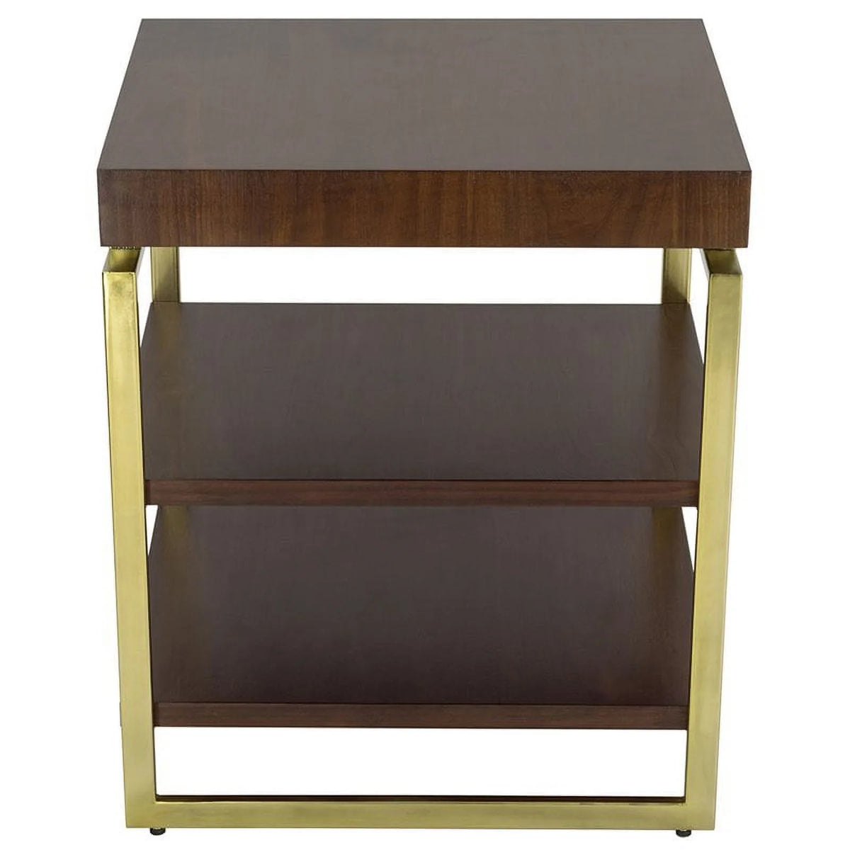 Chairside Table Rich Nut Brown X874