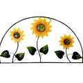 Sunflower Metal Yard Stake P66749