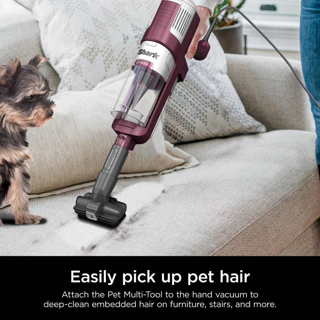 Corded Stick Vacuum with Self-Cleaning Brushroll L54130