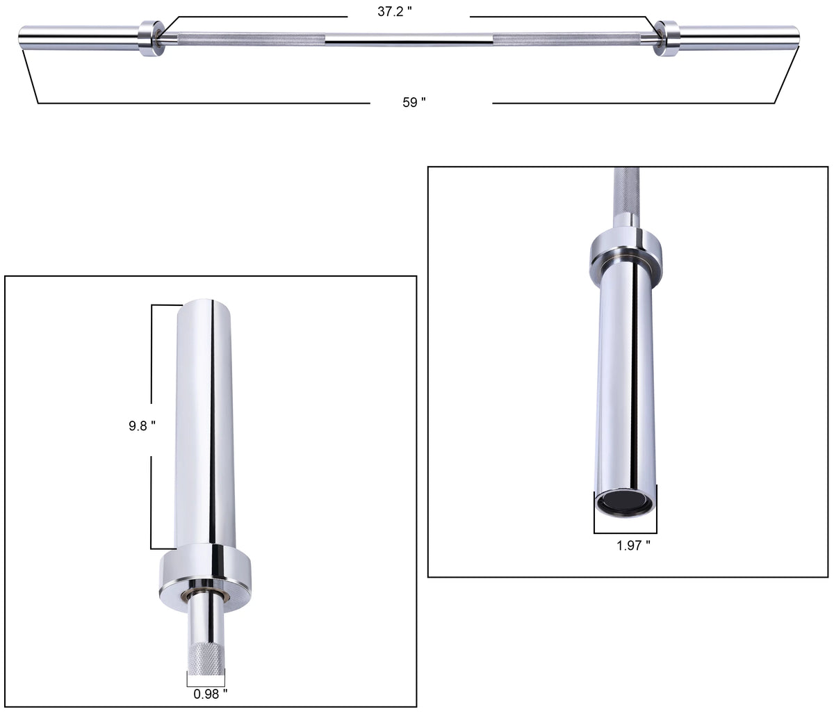 Olympic Barbell 700-Pound Capacity B7588