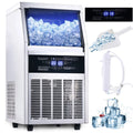 Commercial Ice Maker 150lb Stainless Steel Cube Machine S486