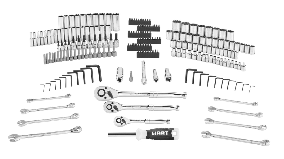 215-Piece Mechanics Tool Set Chrome Finish U3216