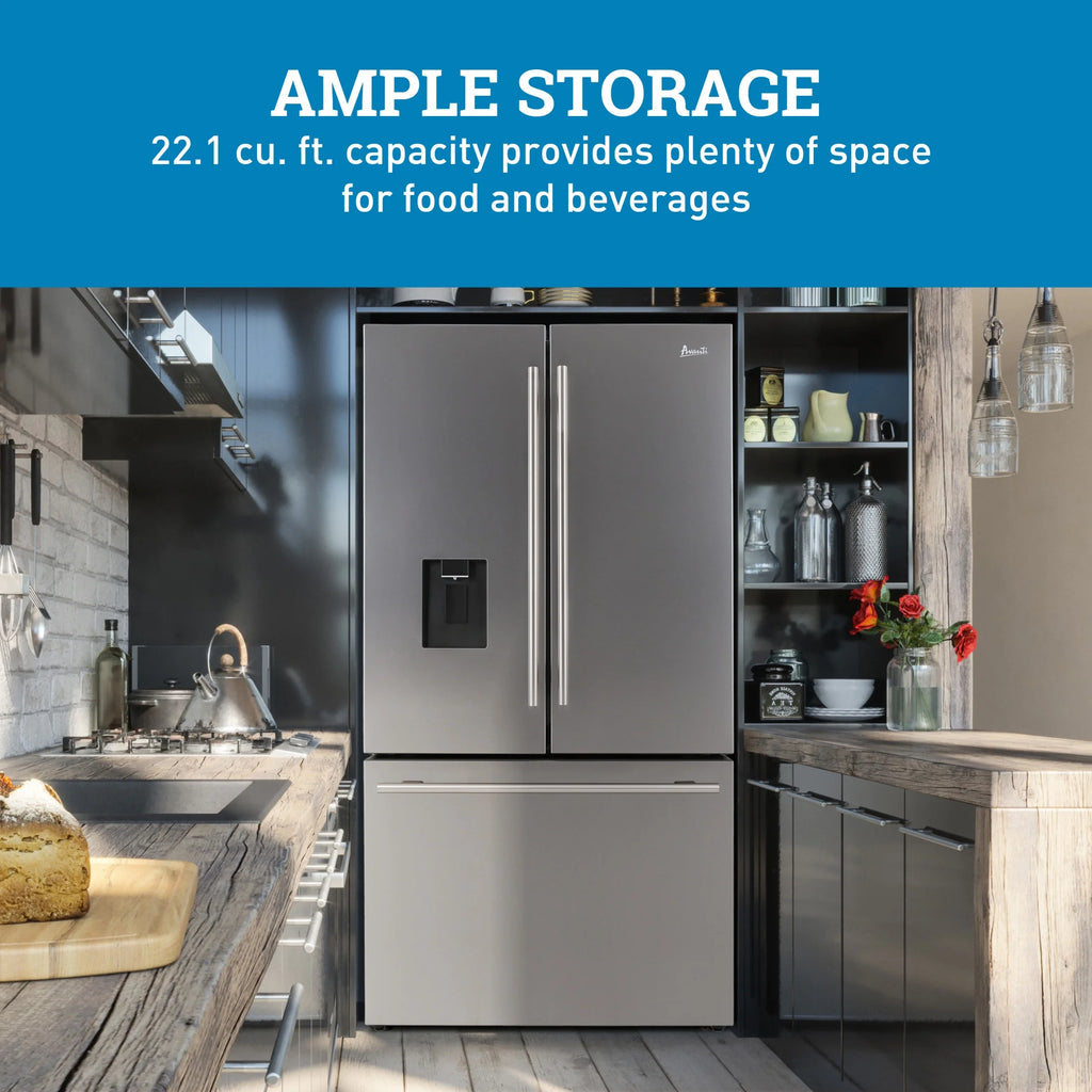 22.1 cu ft Stainless Steel Refrigerator J7708
