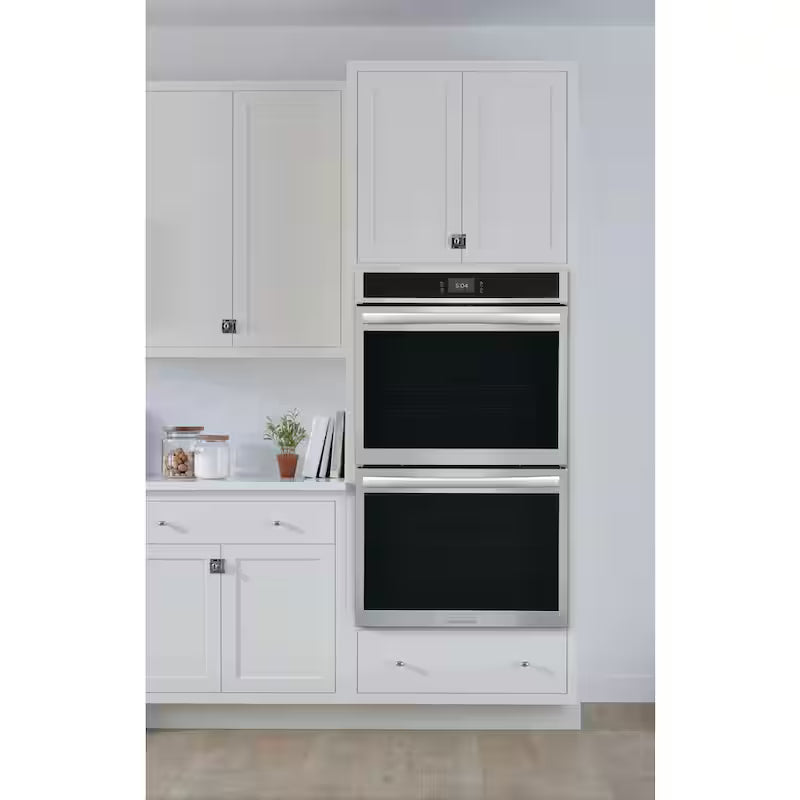 30 in. Double Electric Built-In Wall Oven in Stainless Steel with Air Fry L16124