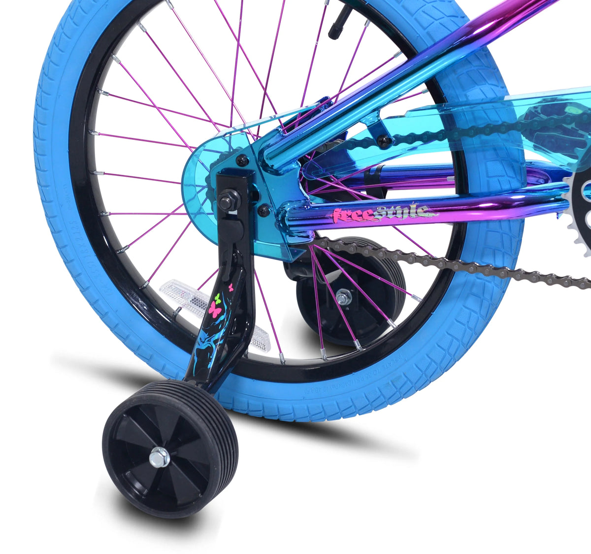 Blue/Purple Girl's Bike E8309
