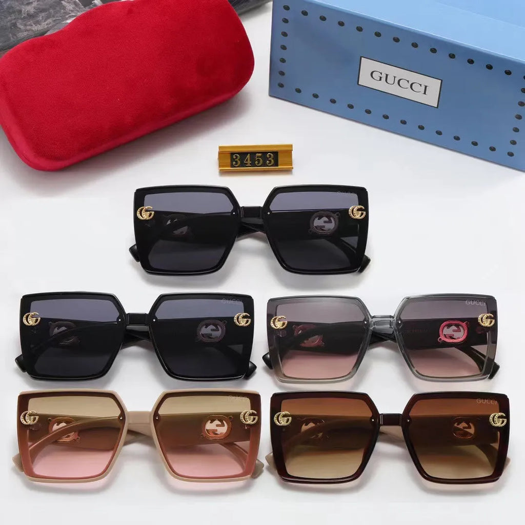 Double G Graffiti Printing Sunglasses T690473