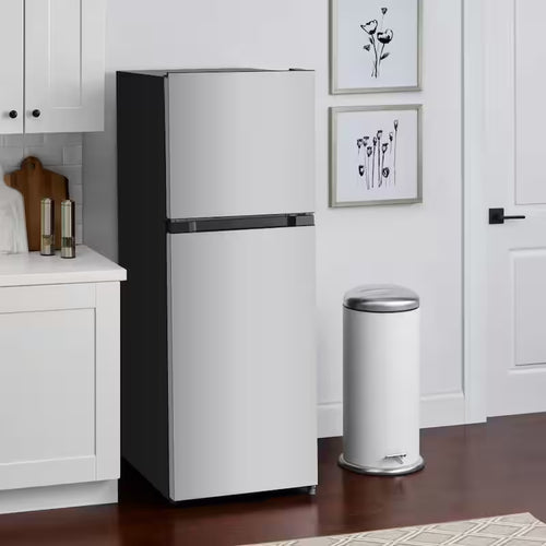 10.1 cu. ft. Top Freezer Refrigerator in Stainless Steel S573722