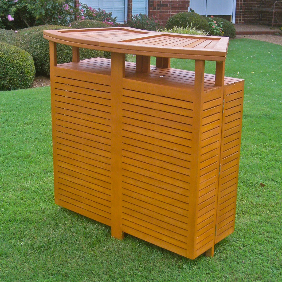 Outdoor Wood Fold Out Bar U1886