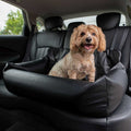 Faux Leather Memory Foam Dog Car Bed V825434