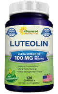 Luteolin 100mg 120 Capsules Supplement J51456