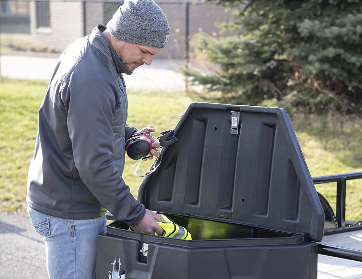 Black Truck Tool Cargo Storage Box D350